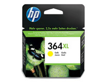 Bläckpatron HP No364XL 750 sidor gul
