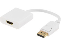 DisplayPort-HDMI med ljud 0,2m