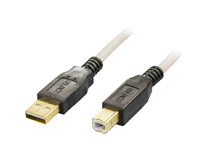 USB-kabel 2.0 A - B 2m