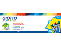 Oljepastellkritor Giotto 25st/fp