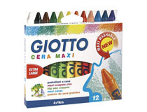 Vaxkritor Giotto Cera Maxi 12st/fp