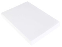 Dekorationskartong A4 vit 100st/fp