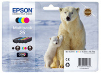 Bläckpatron Epson T2616 4st/fp