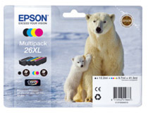 Bläckpatron Epson T2636XL 4st/fp