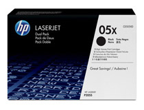 Toner HP CE505XD 2x6,5k svart 2st/fp