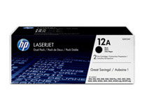 Toner HP Q2612AD 2x2k svart 2st/fp