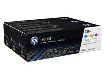 Toner HP 131A C/M/Y 3-pack