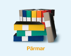 Organisera papper med pärmar