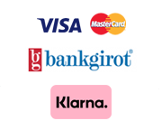 Visa, MasterCard, Bankgirot och Klarna